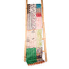 Patola Silk Sari Throw 'Azure'