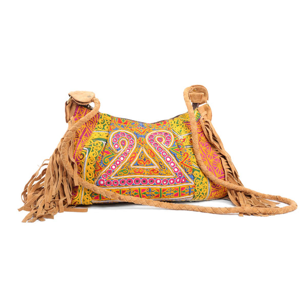 'Anjali Sling Bag' in Tangerine